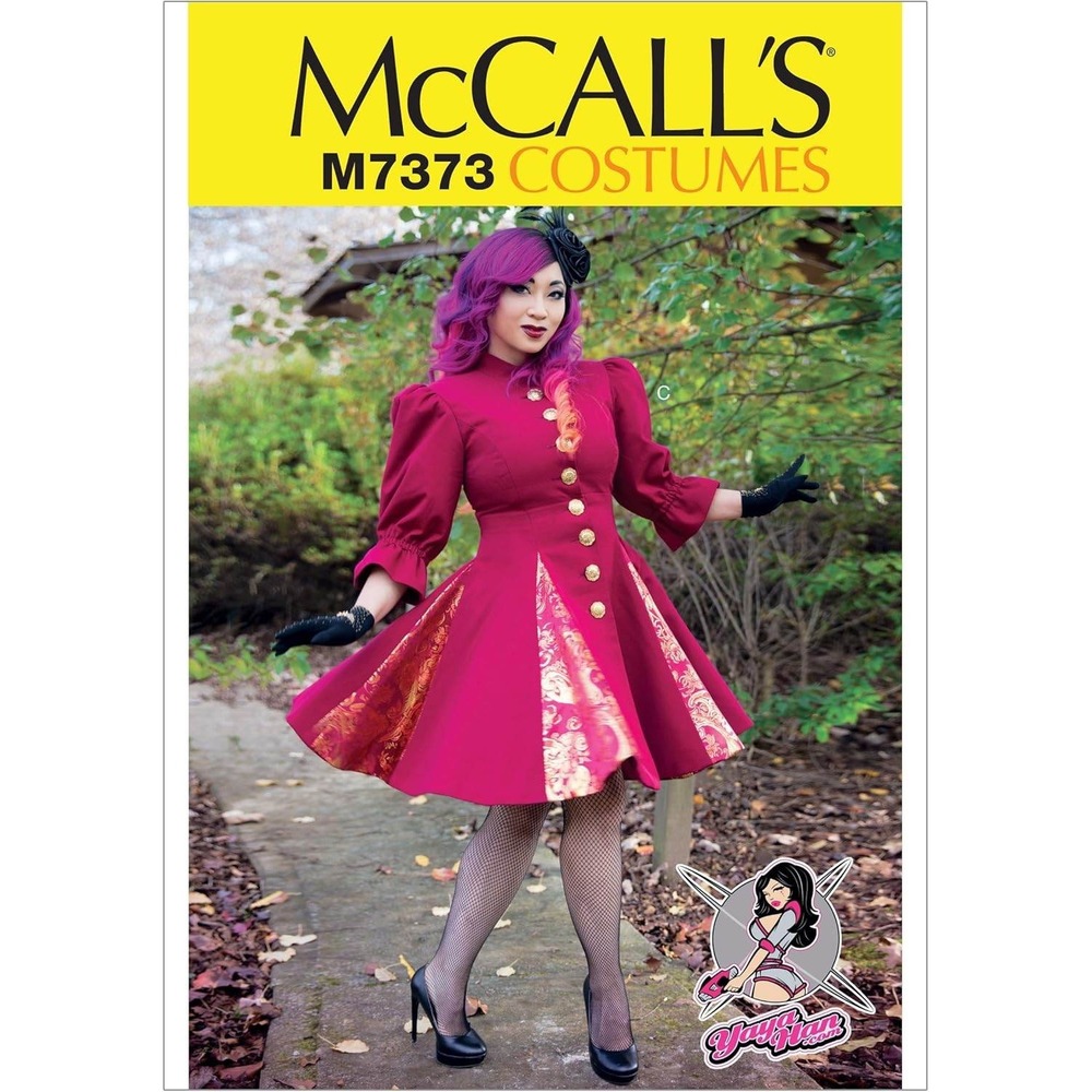 McCALL'S Sewing Pattern M7373 Costume Coat Misses Size 6-14 Vintage Yaya Han